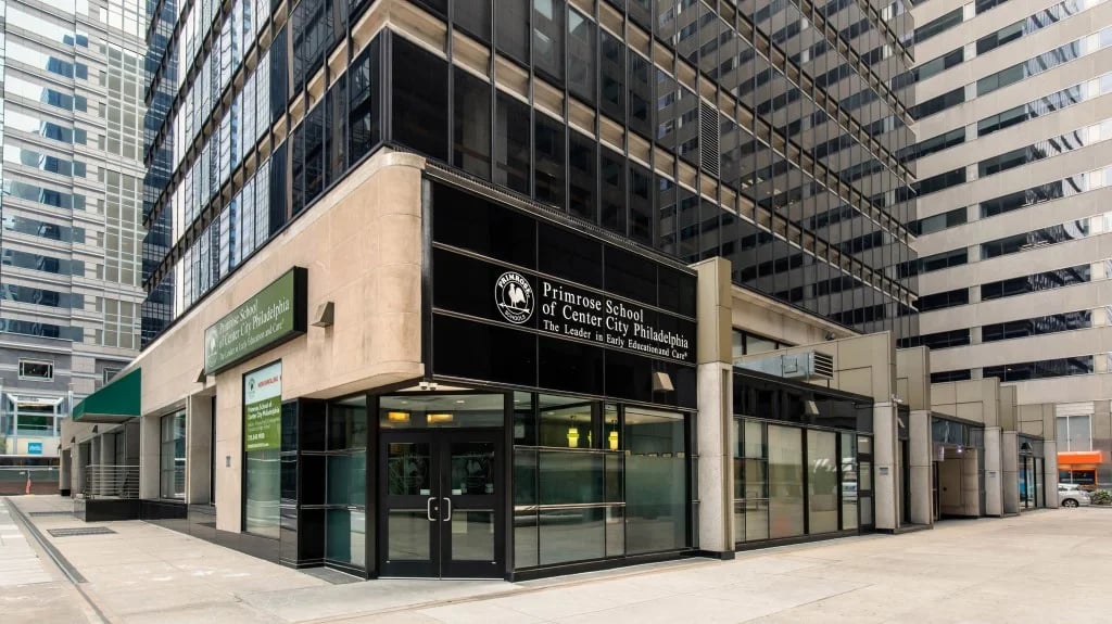 exterior of primrose school of center city philadelphia