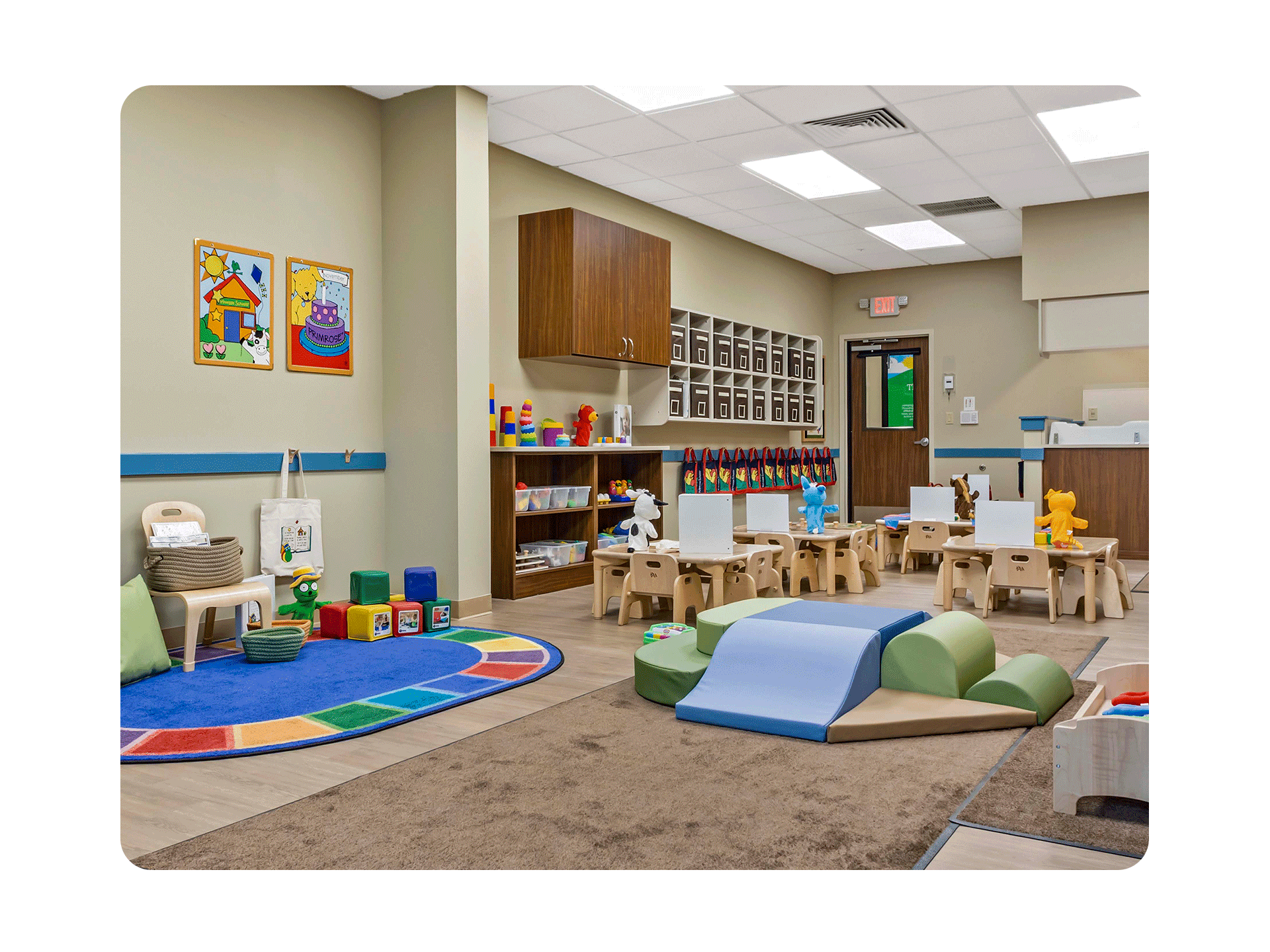 Primrose infant daycare classroom