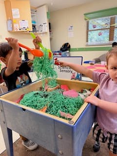Sensory Play in Early Preschool