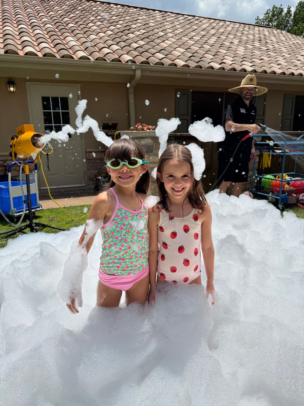 foam party summer after school care Explorers pre-k Four Points Austin childcare daycare Steiner Ranch Canyon Creek
