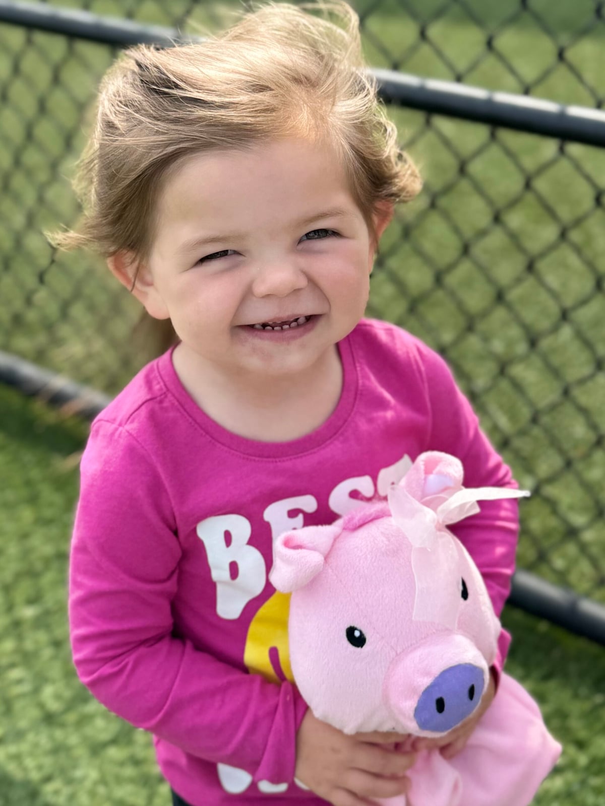 child with puppet