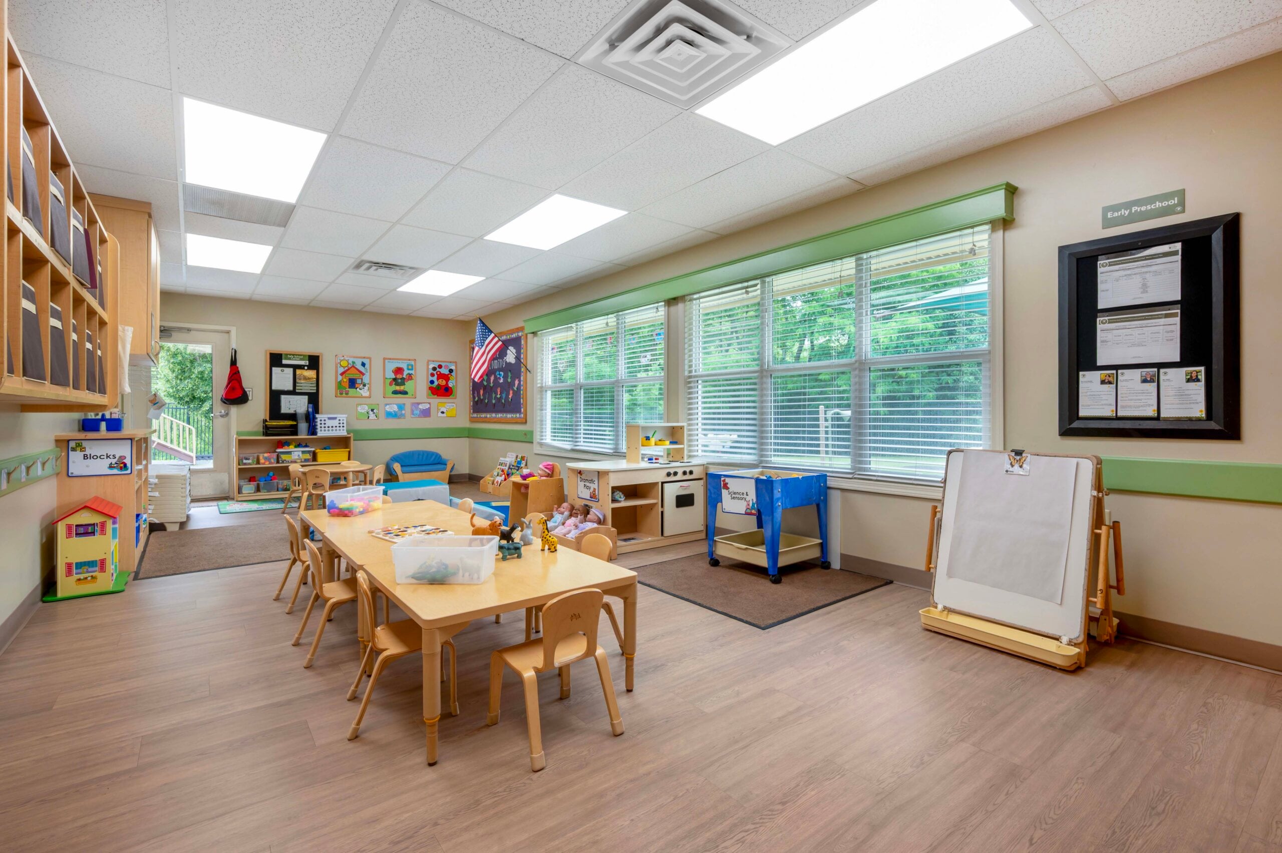 Primrose School of Geist preschool classroom