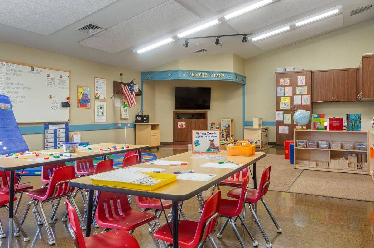 Kindergarten and School Age Classroom