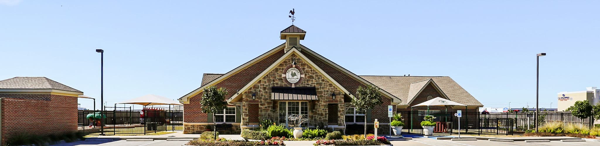 Exterior of a Primrose School of League City at Victory Lakes