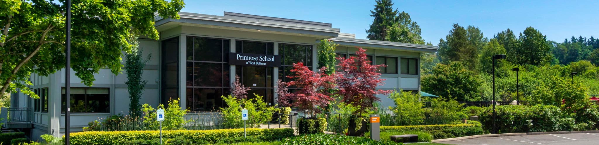 exterior of Primrose School of West Bellevue