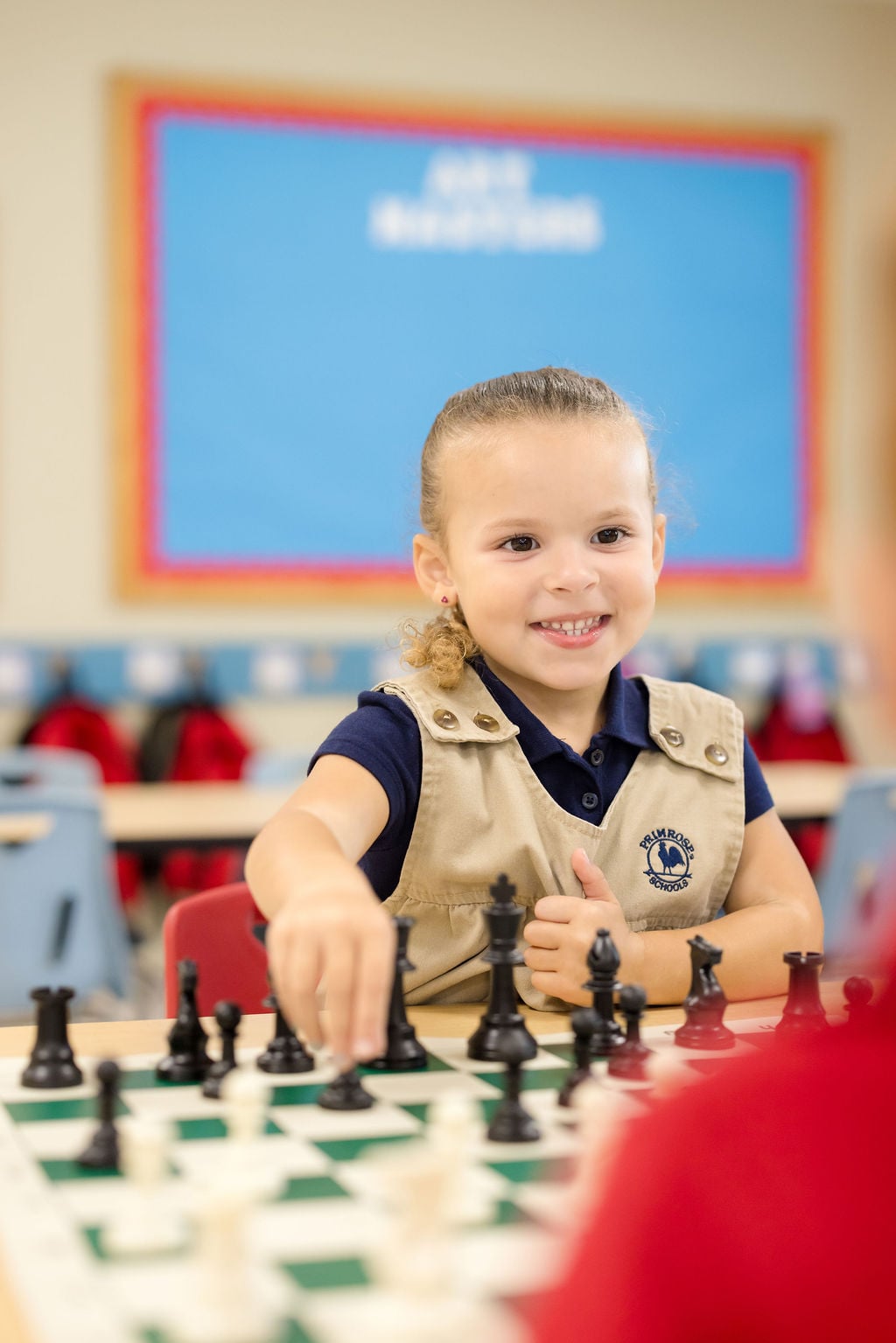 Chess with Percy! Afternoon Enrichment Program at Primrose School of Longwood