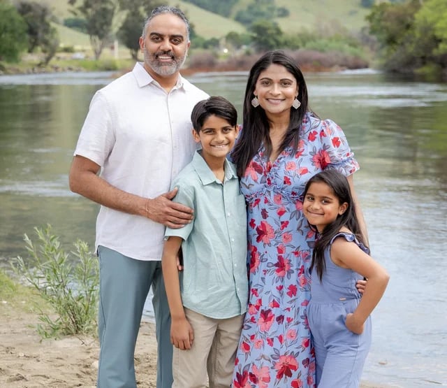 Franchise Owners Amit & Nita Thakor