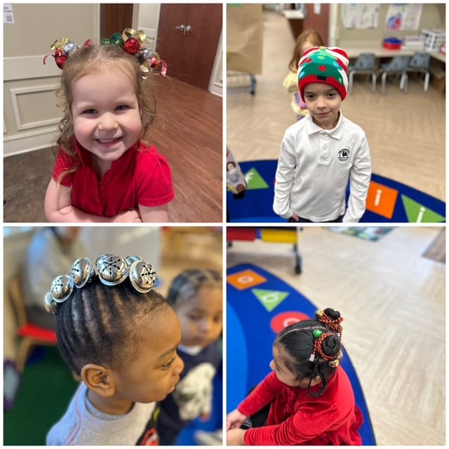 Holiday Crazy Hair Day