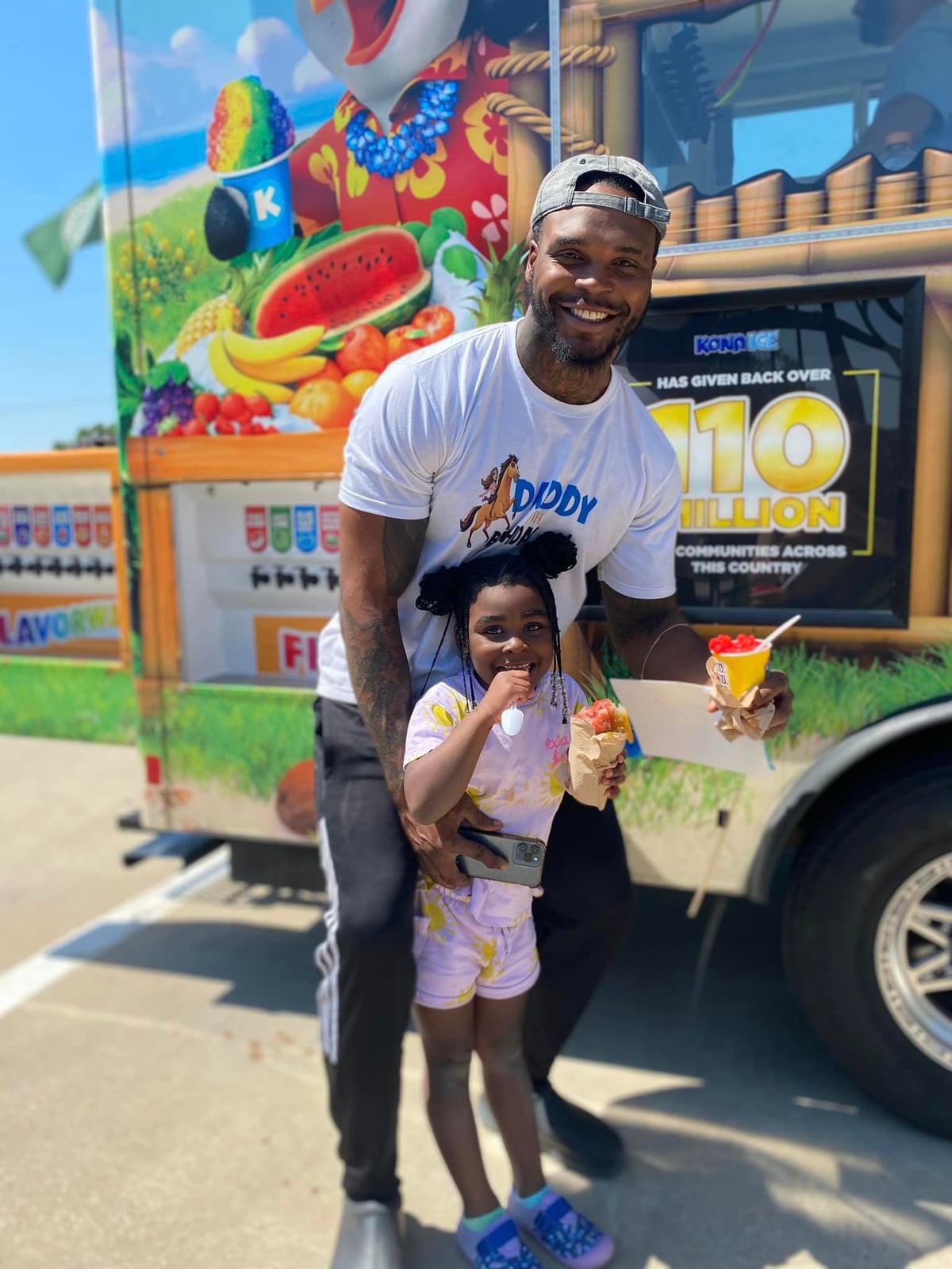 Snow Cones with Dads