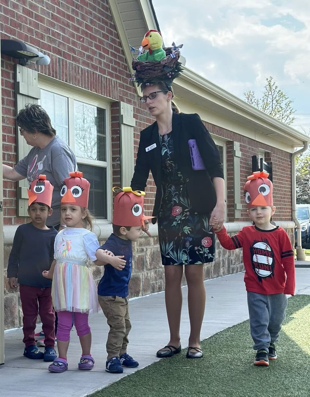 Spring hat parade