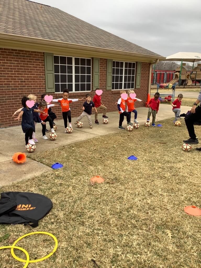extra-curricular soccershots outdoor play