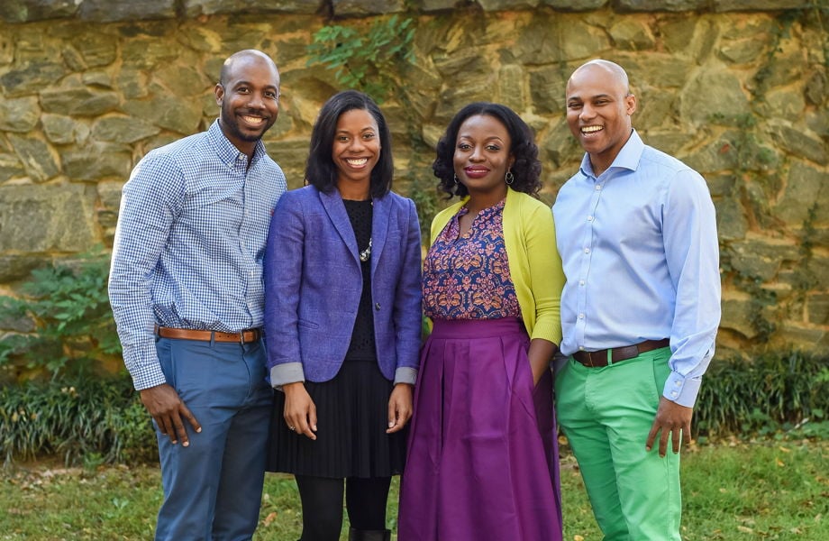 Franchise Owners Jennifer Bunting-Graden, George Elba, and Chris and Natalie Williams