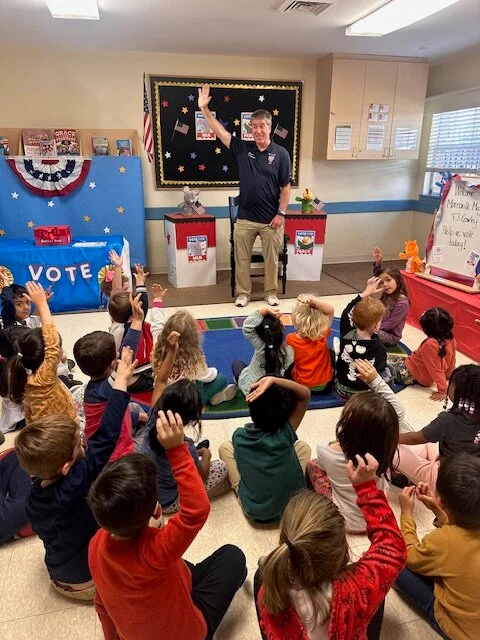 Primrose School at The Park Morrisville Cary Diaper Drive Election Day Event