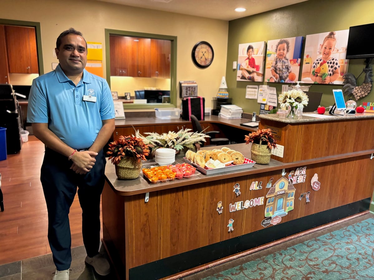 Breakfast to go for parents at Primrose of Fort Mill