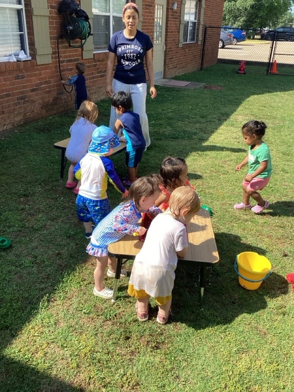 Toddler's Fun in the Sun