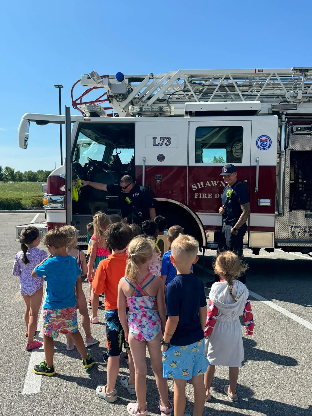 Explorers Fire Department Visit