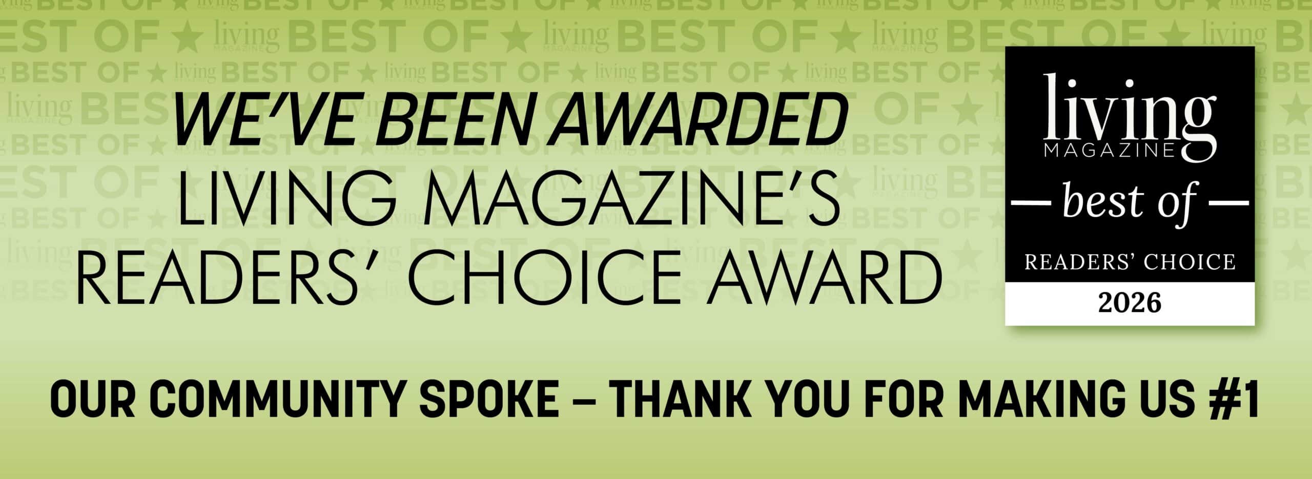 Primrose School 2026 Living Magazine Best of Readers’ Choice Award winner