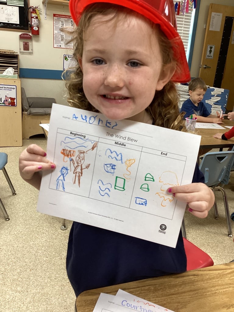 Drawing "The Wind Blew"