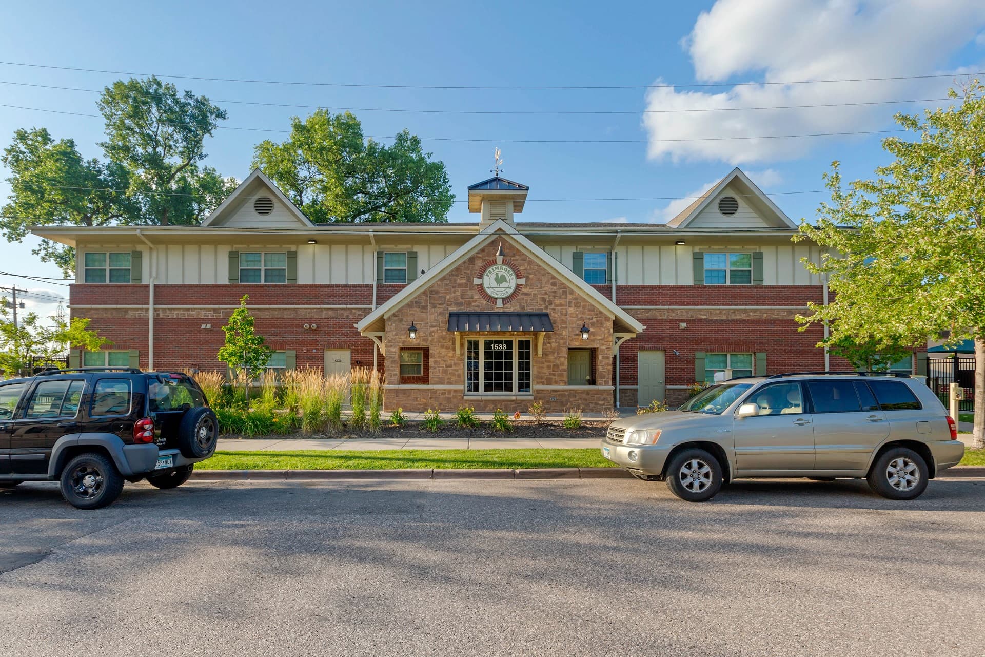 front of school