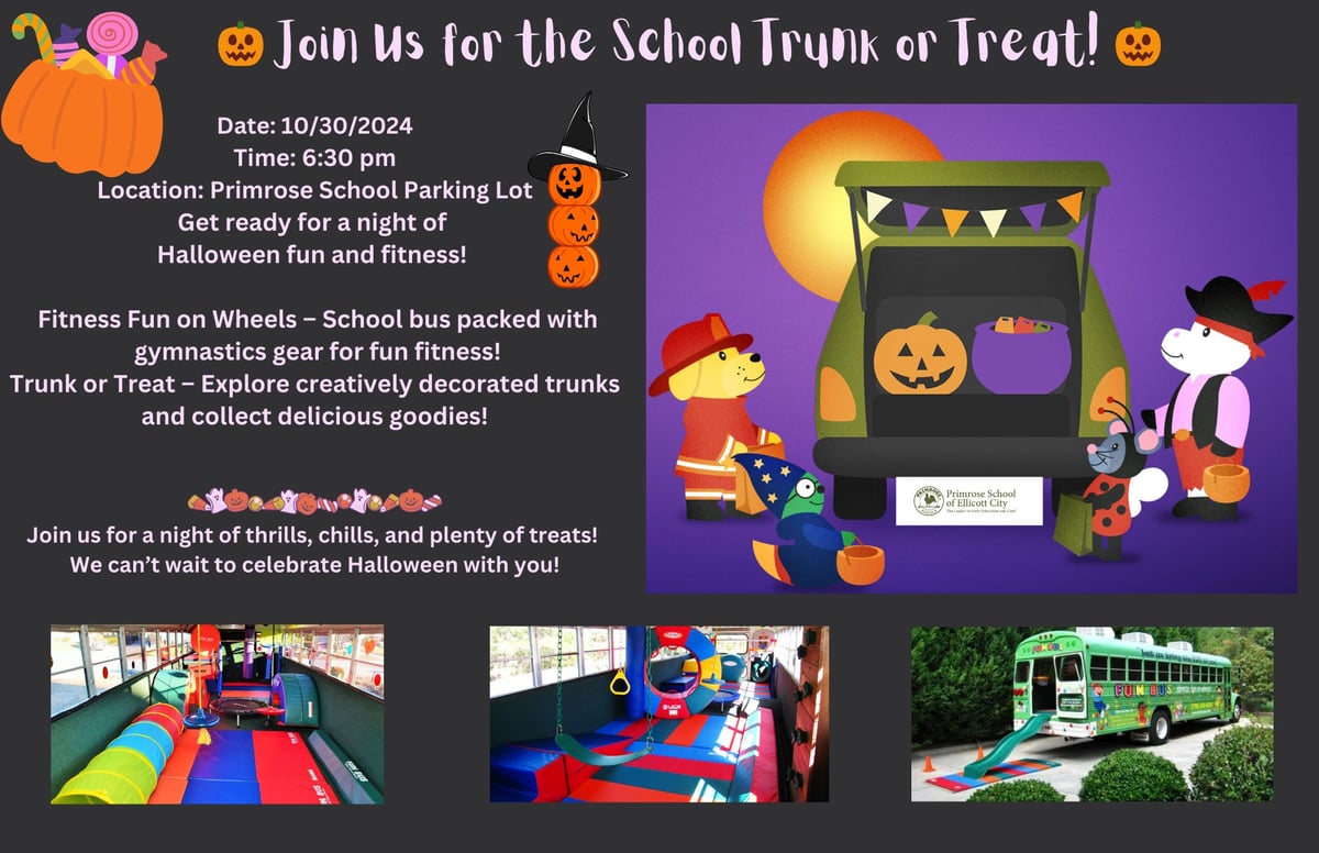 2024 Trunk or Treat on Wednesday, October 30, 2024