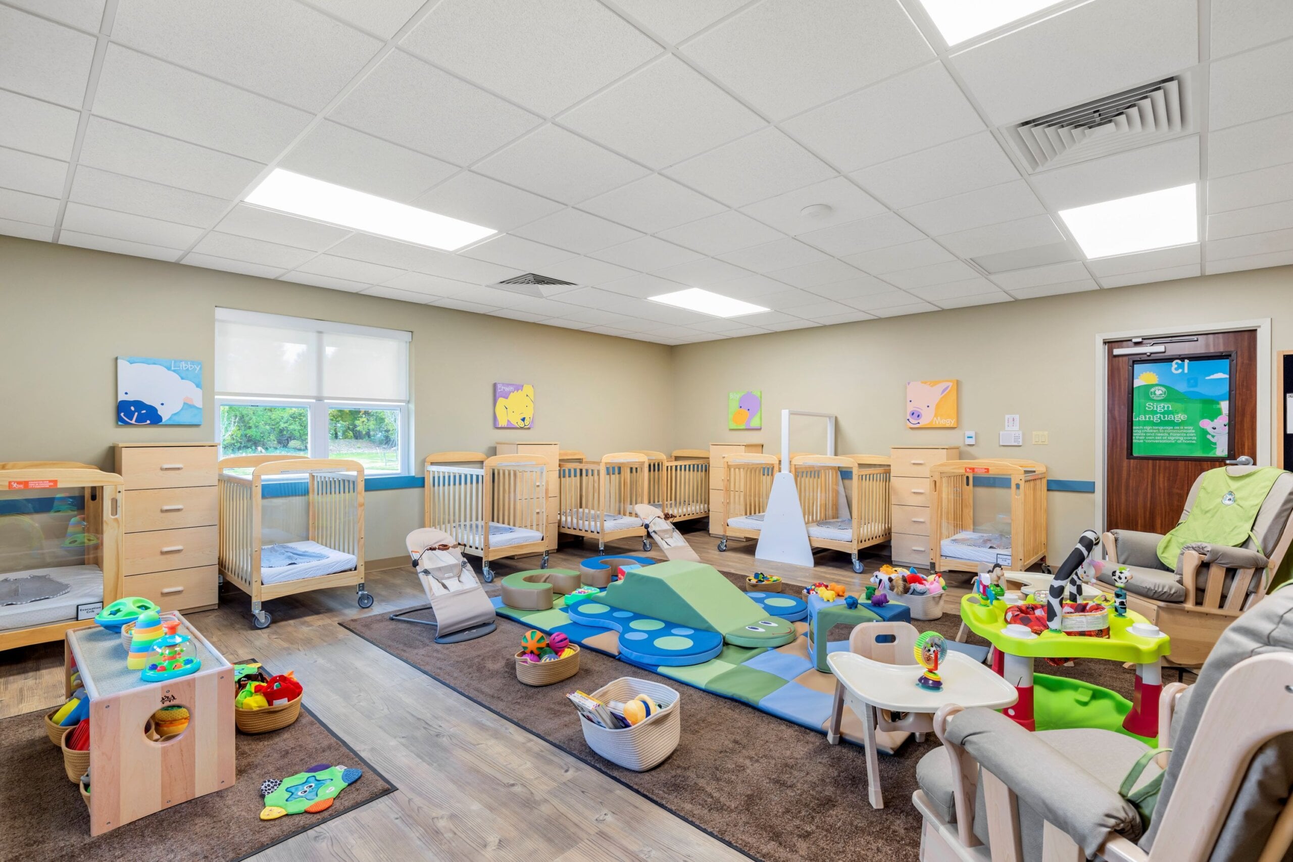 daycare room at primrose school of Bloomfield