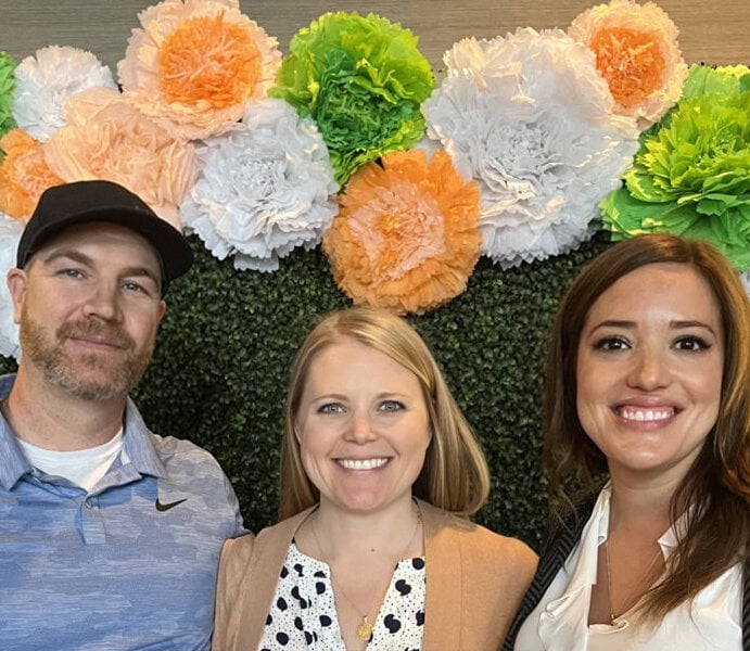 Picture of the three owners in Parker, Colorado
