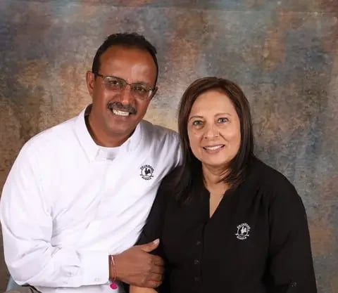 Franchise Owners Manoj and Seema Naik