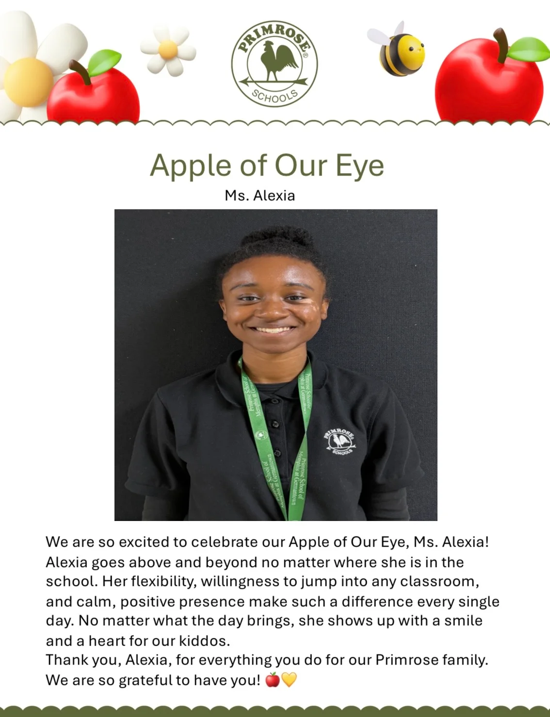 Apple of Our Eye