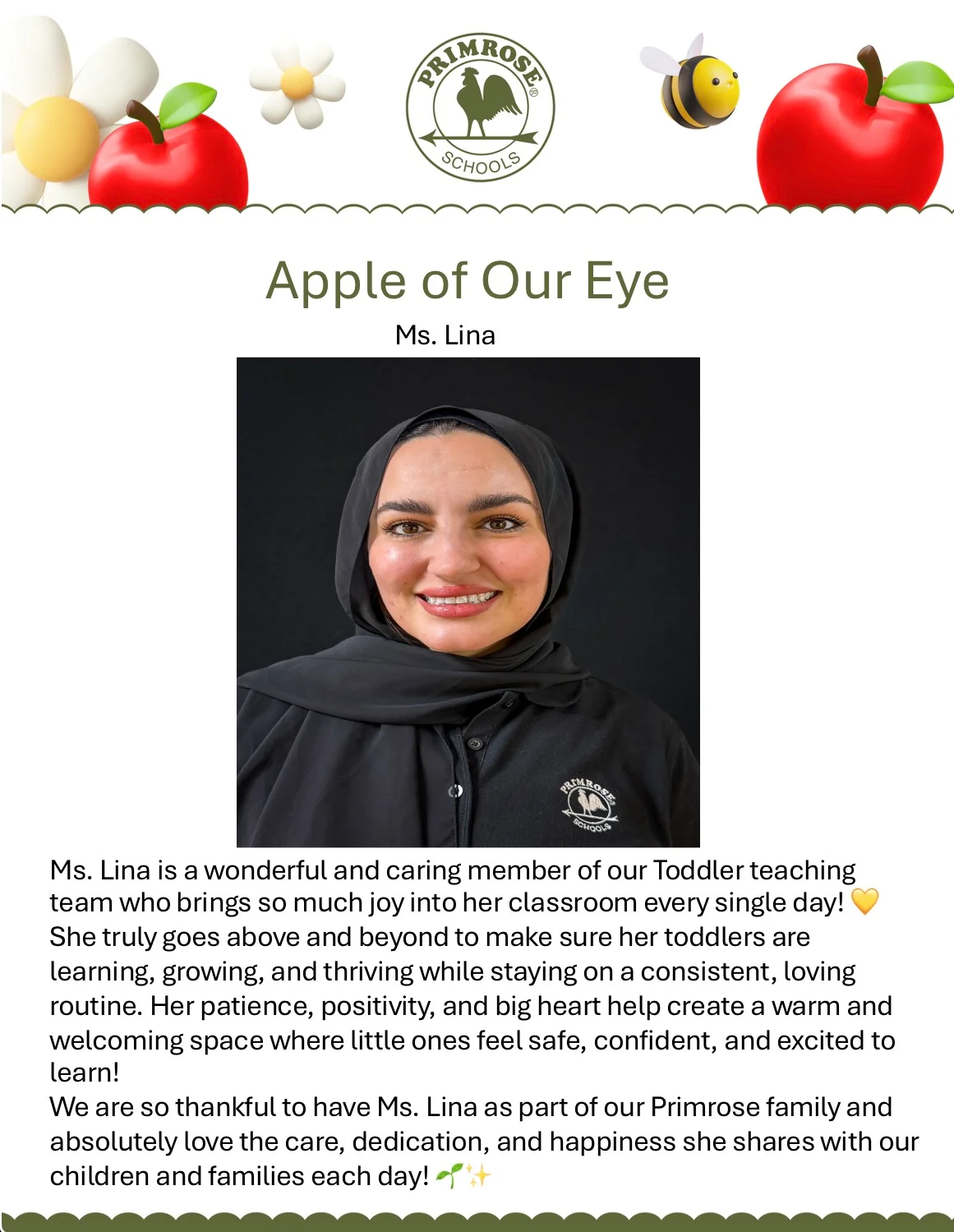 Apple of Our Eye Post