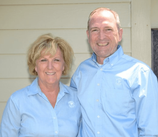 Franchise owners Jim and Jane Barnes